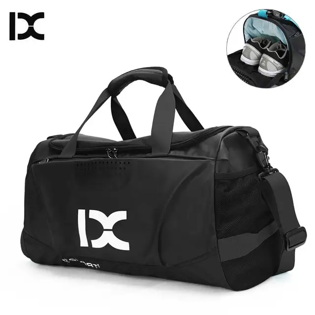 US $20.64 Fitness Gym Bag Dry Wet Bags Yoga Mat Sports Gymtas Travel Tas For Women Men Training Sac De Sport 