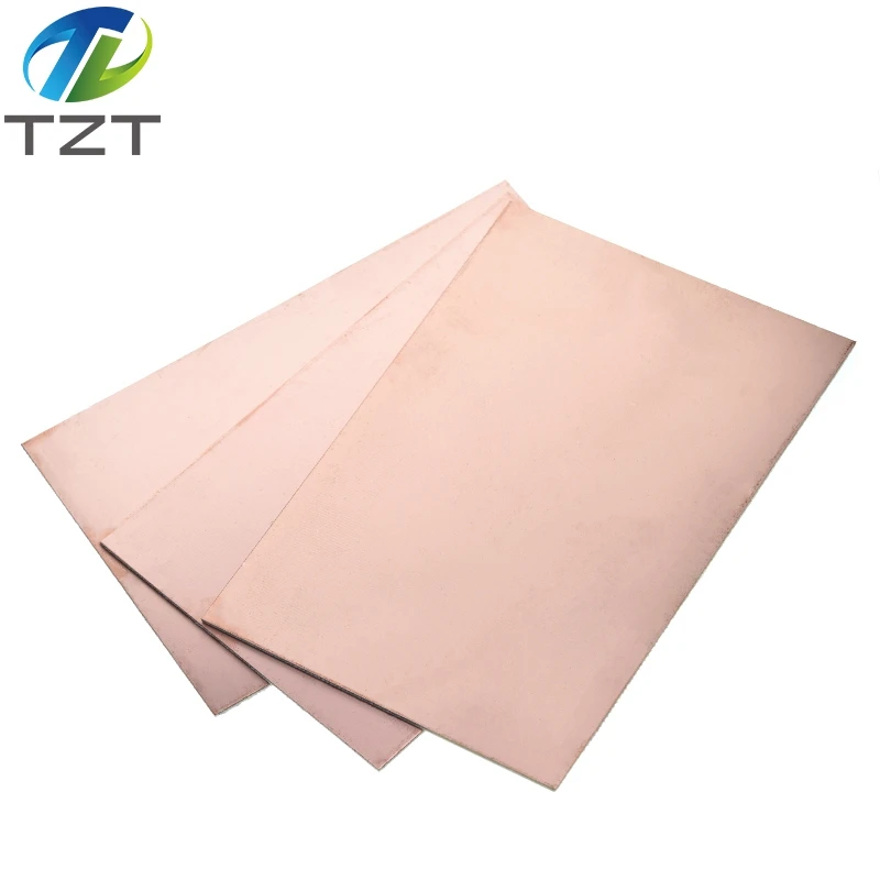 TZT 1pcs FR4 PCB 10x15cm Single Side Copper Clad DIY PCB Kit