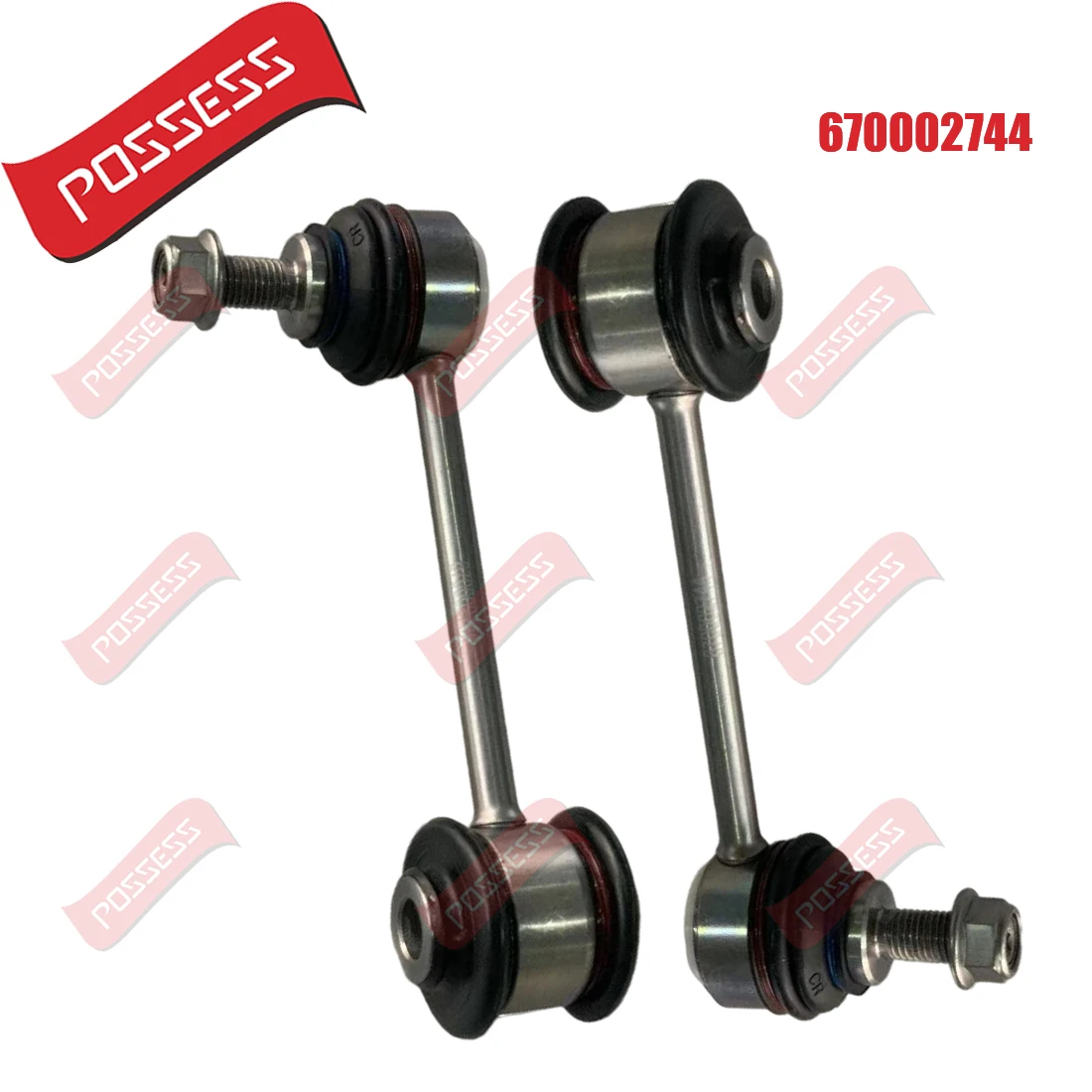 

A Pair of Rear Axle Sway Bar End Stabilizer Link Ball Joint For Maserati Quattroporte M156 Ghibli M157， OE 670002744 ,L=R