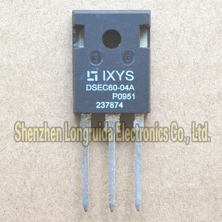 10 шт. DSEC60-04A DSEC60-04 TO-247 60A 400 в быстрое восстановление эпитаксиальный диод |