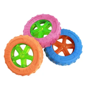 

Water Floating Bite-resistant Training Dog Toys Dog Ball Throwing Flying Disc Interactive Dog Toy Pet Supplies