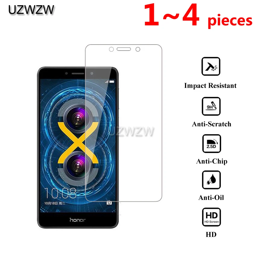 6x Screen Protector Honor 7 Lite Screen Guard Ultra Clear Protection Film