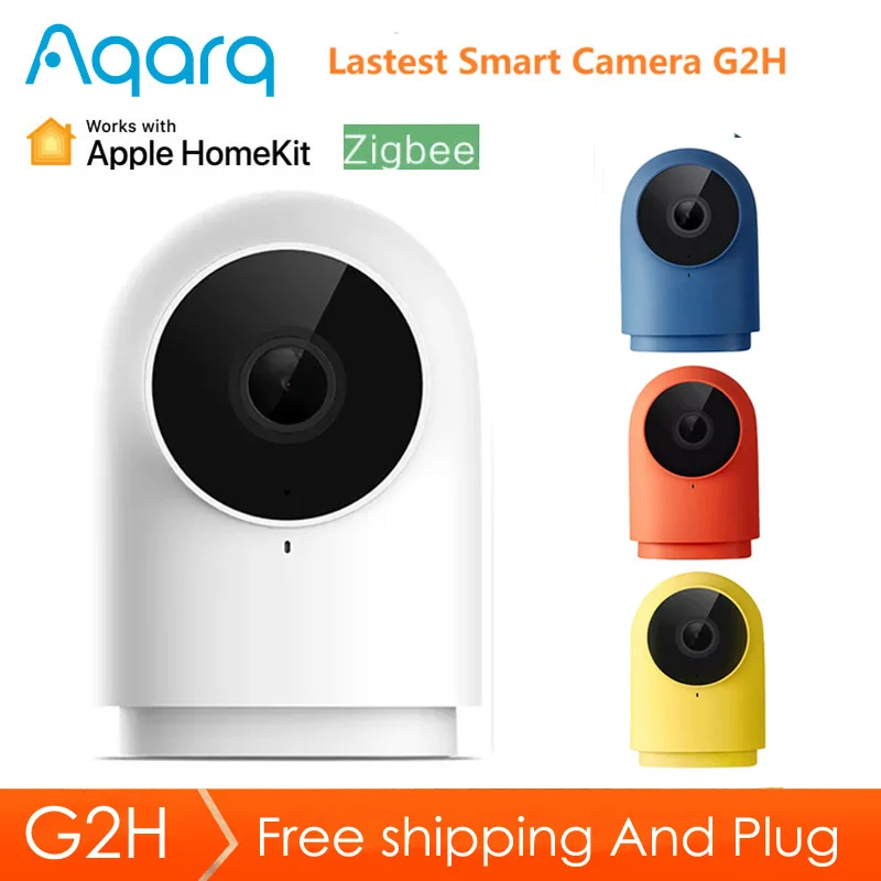 Xiaomi-cámara inteligente Aqara G2H, 1080P, HD, edición Gateway, visión nocturna, móvil para Apple HomeKit APP Zigbee Mi, Monitor de seguridad para el hogar