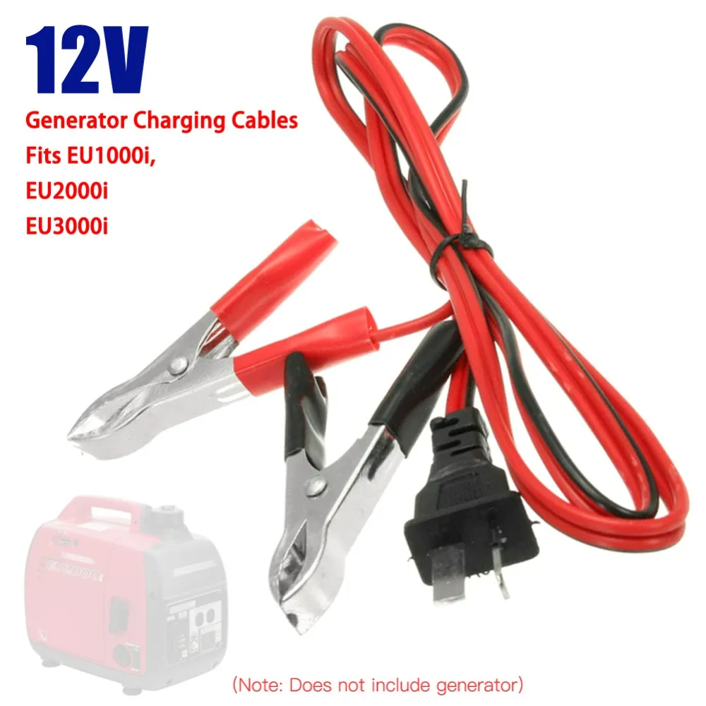12V Generator DC Charging Cable Cord 10 Foot For Honda Generator EU1000i Part 