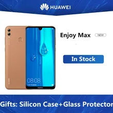Dhl entrega rápida huawei desfrutar max 4g lte telefone celular android 9.1 7.12