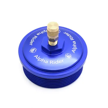 

Fuel Filter Cap w/Pressure Port For 2003-2007 Ford Powerstroke 6.0L Billet Aluminum Diesel Fuel Filter Cap Blue