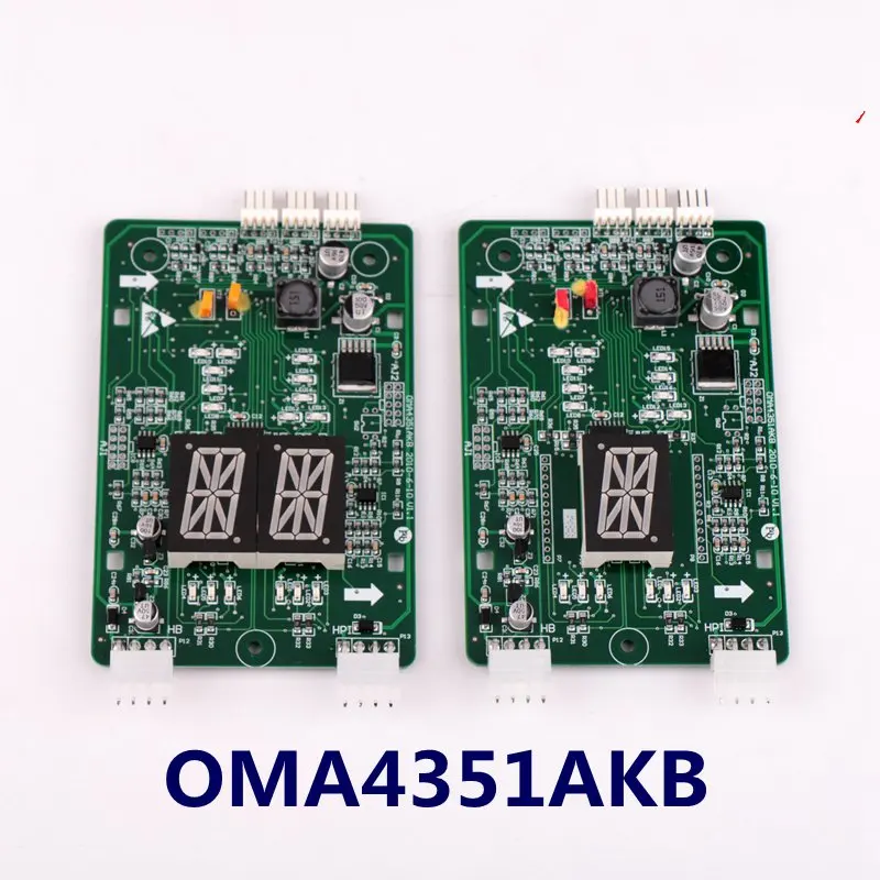 

1pcs/lot OMA4351AKB Otis elevator bottomless single double eight display board elevator part DB235