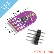 CJMCU-608 criptografia senha chave de armazenamento número aleatório gerador de criptografia de assinatura módulo de descriptografia iic i2c atecc608a