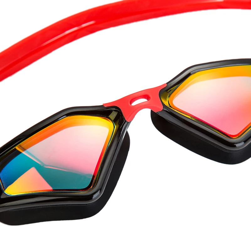 Новые профессиональные водонепроницаемые очки гальванические силиконовые очки для дайвинга Анти-туман УФ-сопротивление очки для плавания