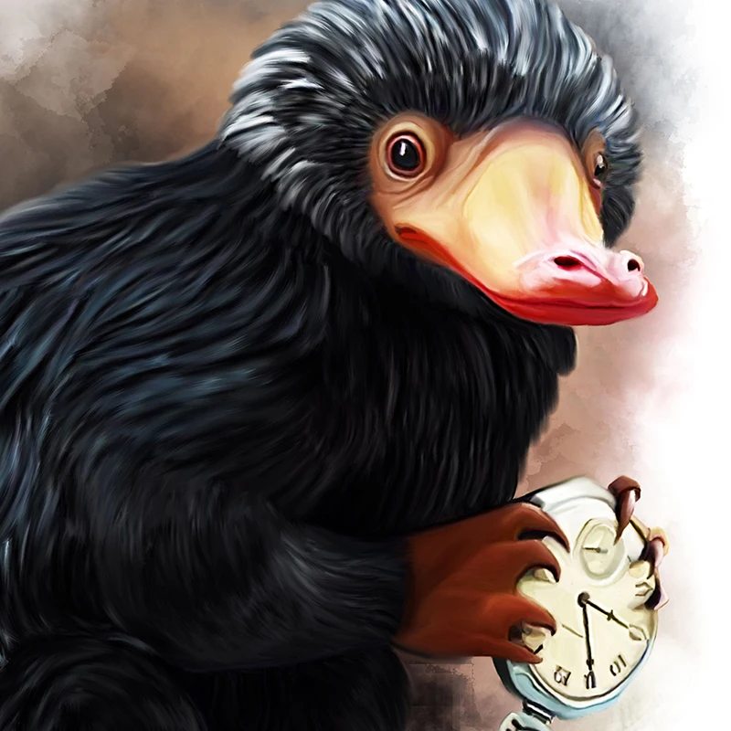 Niffler Harry Potter - 5D Diamond Painting 