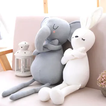 

Cute Animal Plush Toys Rabbit Elephant Plush Toys Dolls for Kids Sofe Plush Stuffed Dolls for GIrls Baby Gift