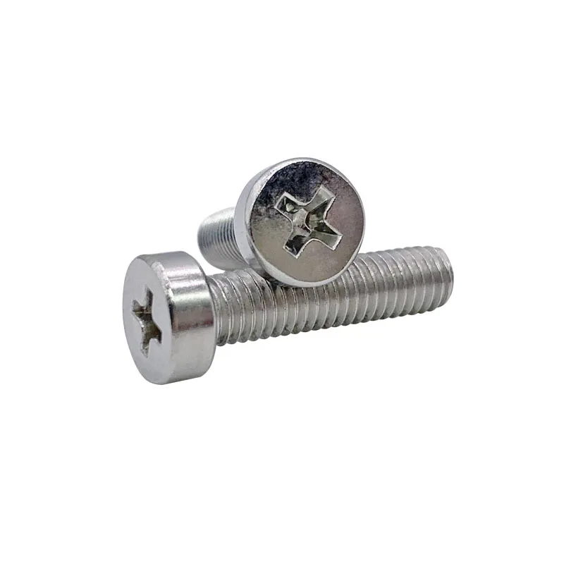 

304 stainless steel cylindrical head bolt GB822 M5 stainless steel Cheese head screws with cross recess 5pcs