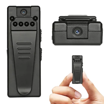 

HD 1080P Mini Camera 12 Million Pixels Vlog Camera for Youtube Recording Infrared Night Vision 180° Rotating Body Camera Camera