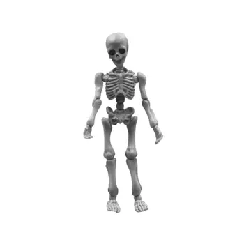 

Cute Fashion Mr. Bones Pose Skeleton Simulated Skull Model Mini Figure Kids Children Toys Collectible Gifts