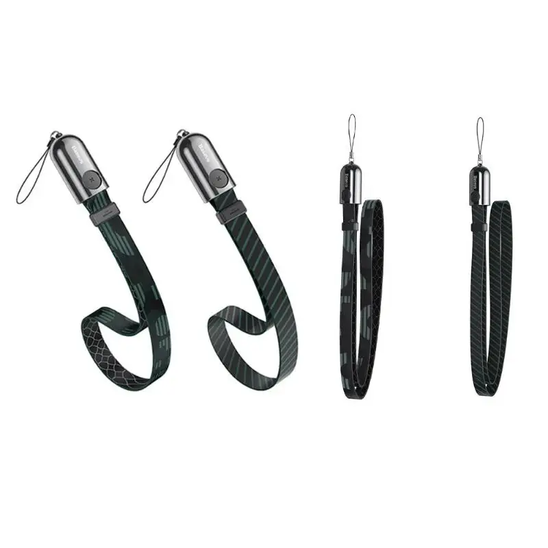 

Baseus Lanyard USB Cable Charge Cable wire 2.4A Fast Charging Portable Cable for iPhone Data Cable for iPhone Xs Max XR 8