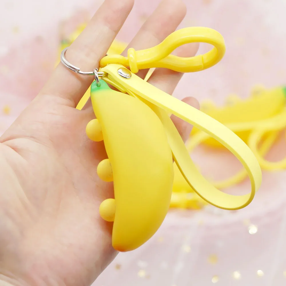 Игрушка для снятия стресса, игрушки Kawaii Squeeze игрушки мягкими Vent бананы стресса анти-стресс банан Игрушки Брелки улучшают фокусировку ToyW806