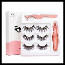 Magnetic-Eyelashes-Eyeliner-Set-Smooth-Black-Liquid-Eye-Liner-Easy-To-Wear-Magnet-Eyelashes-Natural-Long