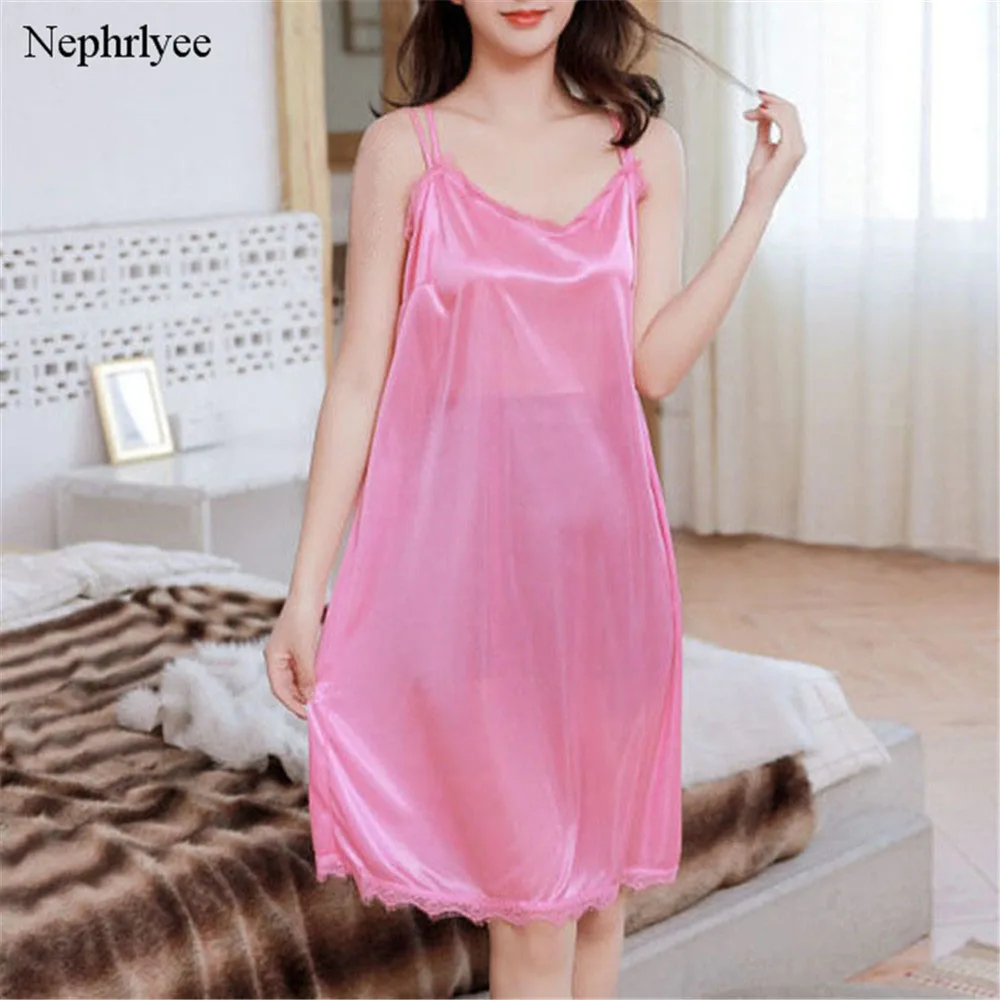 2024 Sexy Women Sleepwear Summer New Night Gowns Hot Nightwear