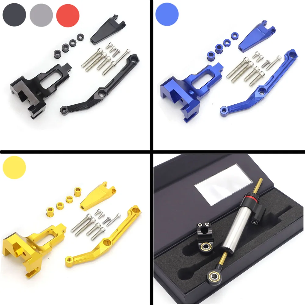 

For Yamaha MT-09 MT 09 MT09 Tracer 2015-2017 Motorcycle Steering Stabilize Damper Bracket Mounting kit