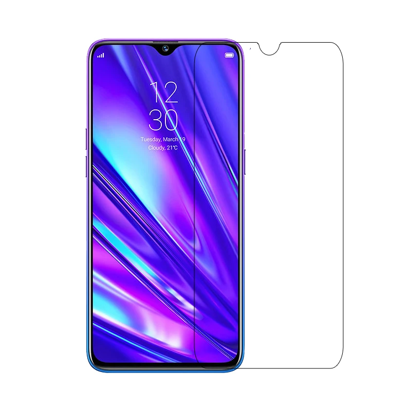 2 шт закаленное стекло для OPPO Realme 5 Pro ультратонкий протектор экрана для OPPO Realme 5 профессиональная защитная пленка OPPO Realme Q стекло