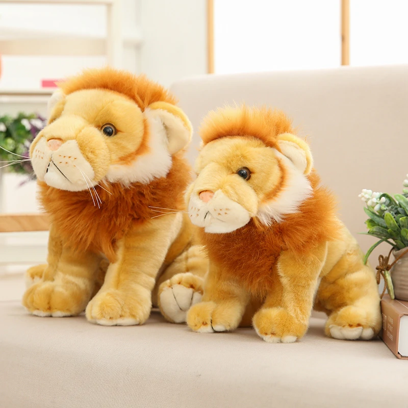 cute lion plush