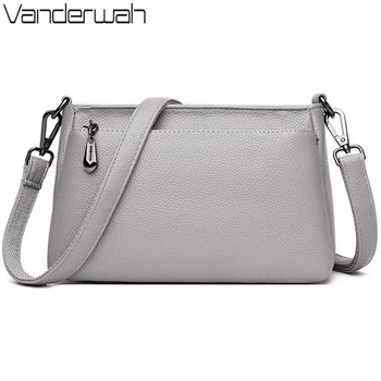 

New Women Shoulder Messenger Crossbody Bag Female Brand Casual Small Totes High Quality Leather Ladies Hand Bag Sac A Main Femme