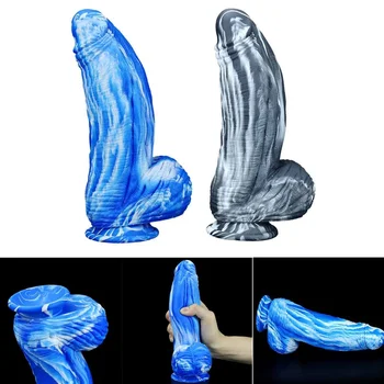 2021 New Huge Realistic Dildos Big Dick Anal Sex Toys For Women Female Masturbation Super Big Giant Penis Sex Adult Women Toy 5