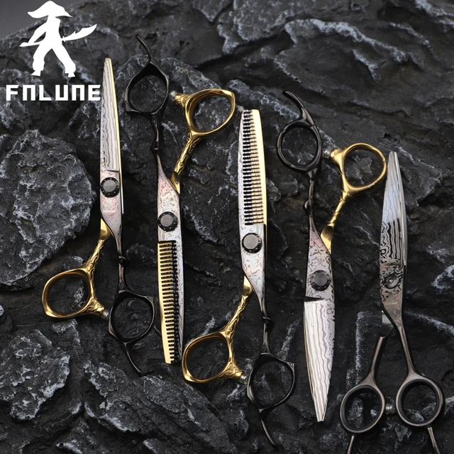 6 inch Professional Hair Salon Scissors Cutting Double-sided sword Haircut  Thinning Shear Scissors Hairdressing Hair Tools - AliExpress