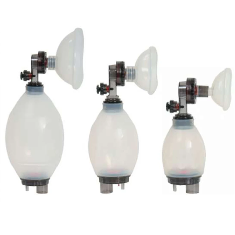 Ручной реаниматор силиконовый BVM для взрослых| |