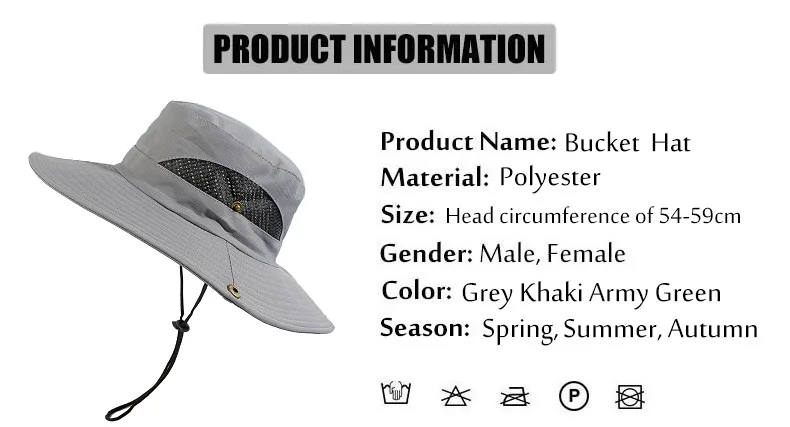 chapeaux en forme de seau personnalisé, chapeaux de seau avec logo