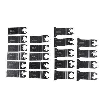 

20 Metal/wood Oscillating Multitool Quick Release Saw Blades for Fein Multimaster Porter Cable Black & Decker Bosch Dremel Craft