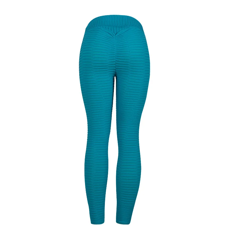 horizontal striped workout leggings