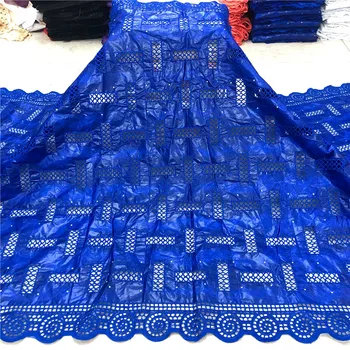 

2020 New arrival african Bazin riche fabric with beads embroidery lace / bazin riche dress material Nigerian HZ060501