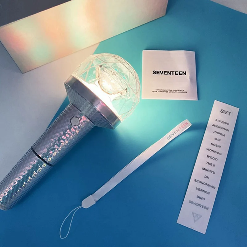 Светильник Kpop SEVENTEEN Ver.2 светильник-Палка с поддержкой bluetooth, светильник-палочка, ручная лампа второго поколения, карат