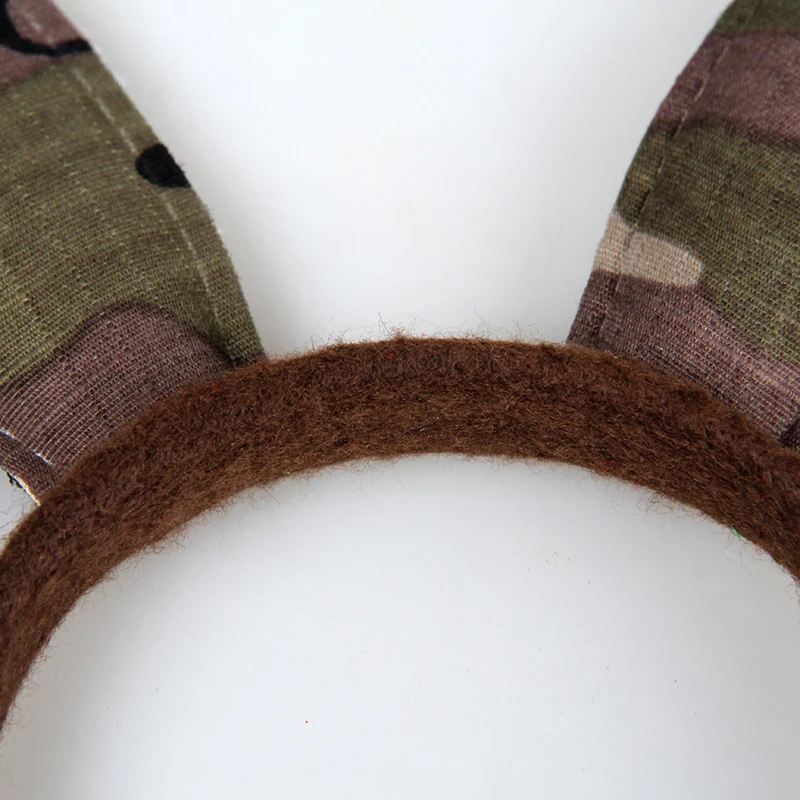 1pc Adjustable Camouflage Color Elk Horns Pet Cat Dog Doggie Puppy Christmas Hairpin Cartoon Pet Hair Hoop Hat Party Decor