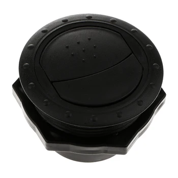 

60mm Outlet Air Vent Cover Wall Mount Outlet Exhaust Grille ABS Round Black