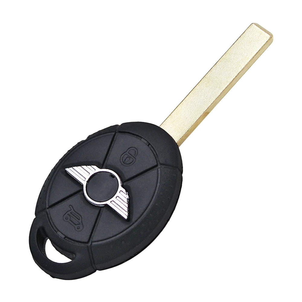 3 Button Replacement Shell Remote Key Case Fob for BMW Mini Cooper Uncut Blade key case,car key shell