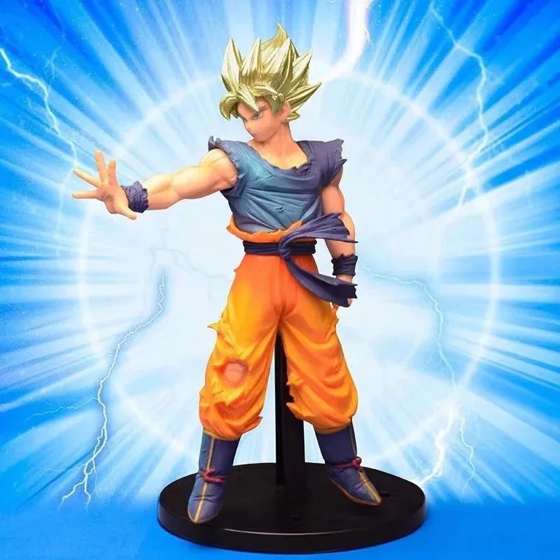 

Yellow Sun Wukong Special Edition Red Hair Vegeta Film Version Ultra-Stunt C Reward Model Boxed Garage Kit
