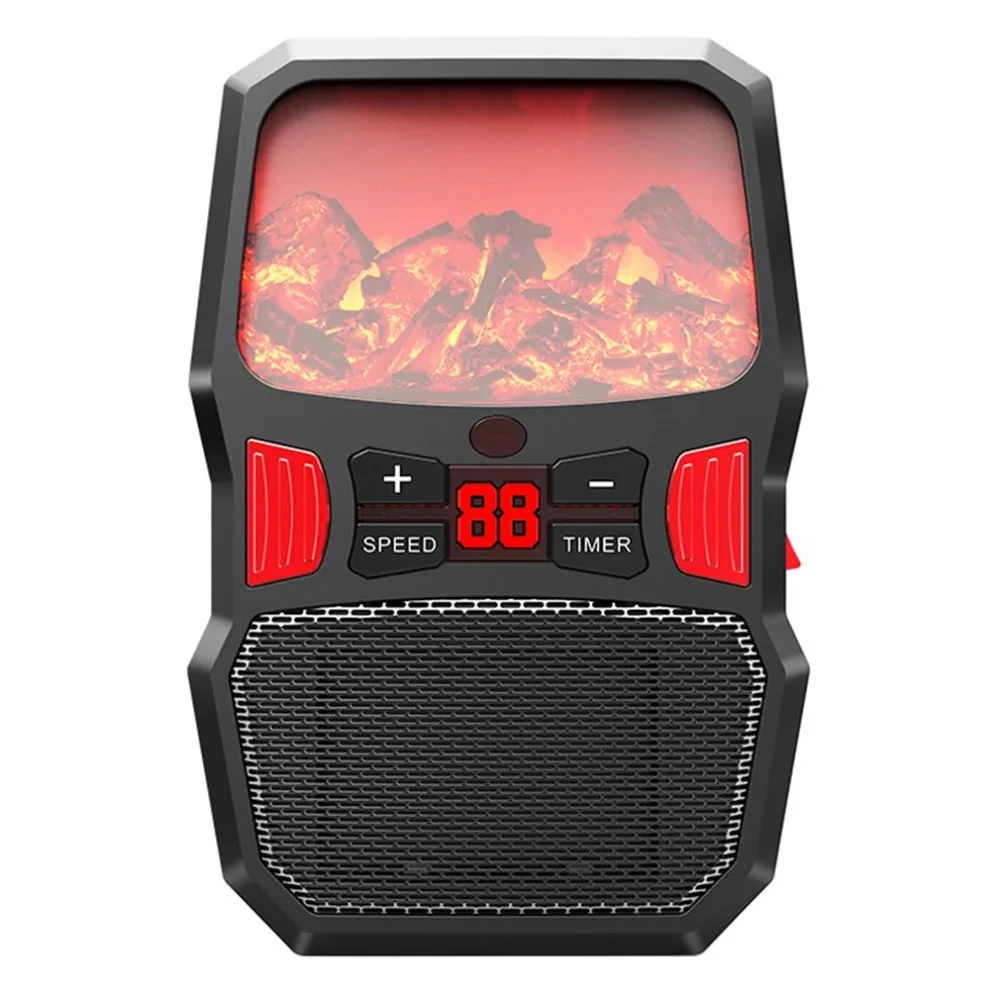 Удобный Мини быстрый нагреватель, прочный персональный электрический обогреватель, воздушный радиатор, теплый тепловентилятор для офиса, дома, комнаты, подогреватель пламени