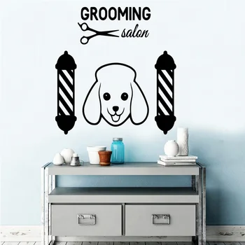 Günstig Schönheit Tier Salon Wand Aufkleber Wasserdichte Vinyl Tapete Home Decor Wohnzimmer Schlafzimmer Abnehmbare Dekoration Zubehör