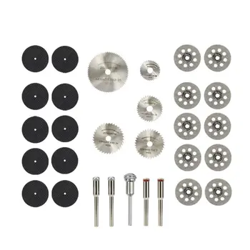 

30pcs HSS Mini Circular Saw Blade Set Resin Cut-Off Wheels Disc Diamond Cutting Blade Metal Cutter Power Tool