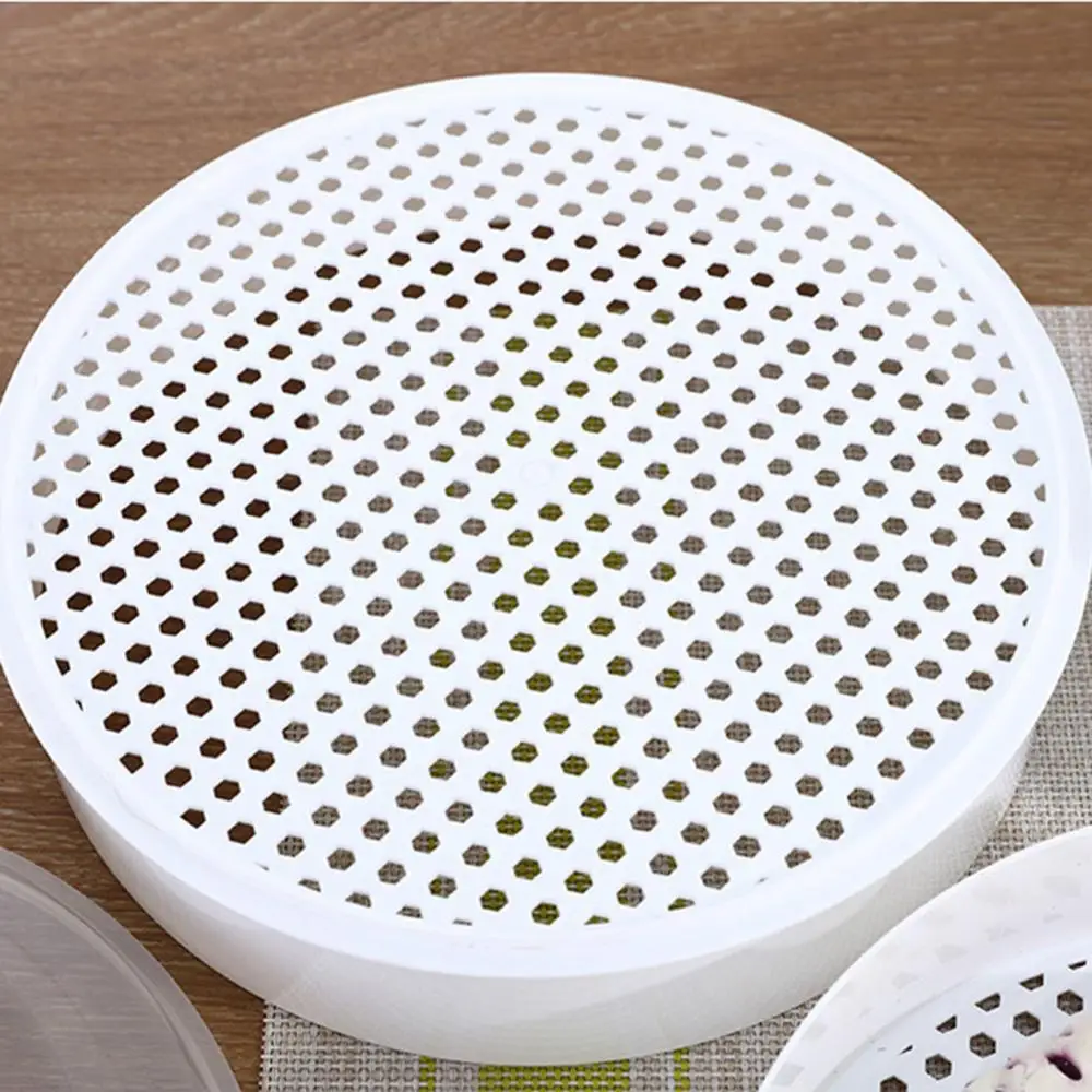 40%HOTRound Single/Double Tier Microwave Food Steamer Kitchen Veggies Fish Cookware