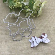 Molde de corte de metal de laço e borda cardíaca, estêncil para faça você mesmo, scrapbook, cartão de papel, decoração, artesanato, cortadores