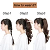 1pcs Claw Ponytail Hair Extension 18