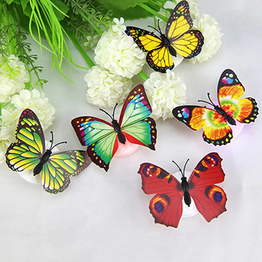 12Pcs Glow in The Dark 3D Butterfly Wall Stickers Butterfly Decals