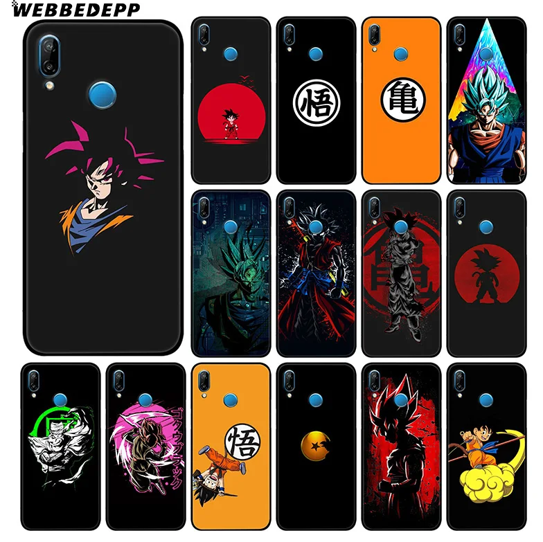 

Dragon Ball Z Soft Case for Huawei Mate 30 P20 P30 P Smart Z Plus Lite Pro 2018 2019 for Honor View 20 9X Pro