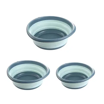 

1PC Portable Basin Folding Bucket Tourism Outdoor Bucket Washbasin Bathroom Accessories Home Fold Wash Basin