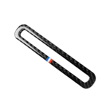 

1 Pair Air Vent Trim Carbon Fiber Sticker Black Replacement Outlet New