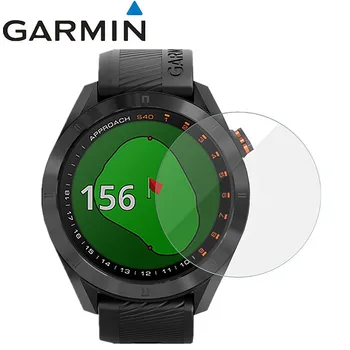 

2 Pcs Watch Screen protector Guard Cover Shield Film for Garmin Approach S40 HD anti-scratch electrostatic PET Protective