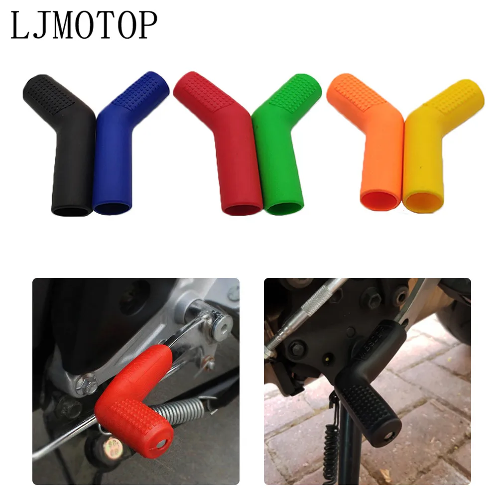 Funda protectora para palanca de cambios de motocicleta, protector de zapato para cambio de marchas para yamaha xt 600 mt10 mt 09 tracer suzuki drz/ltz 400